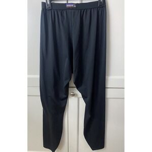 Vintage‎ Patagonia Mens Lg Capilene Base Layer Stretch Tights Botton Black USA